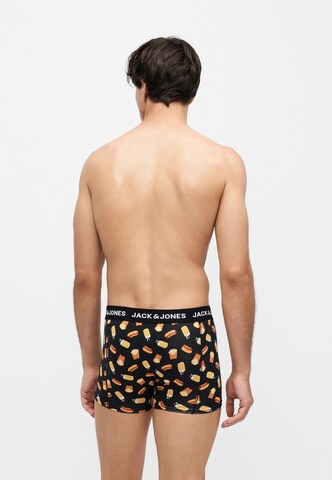 JACK & JONES Boxerky 'JACKEVIN FOOD' – černá