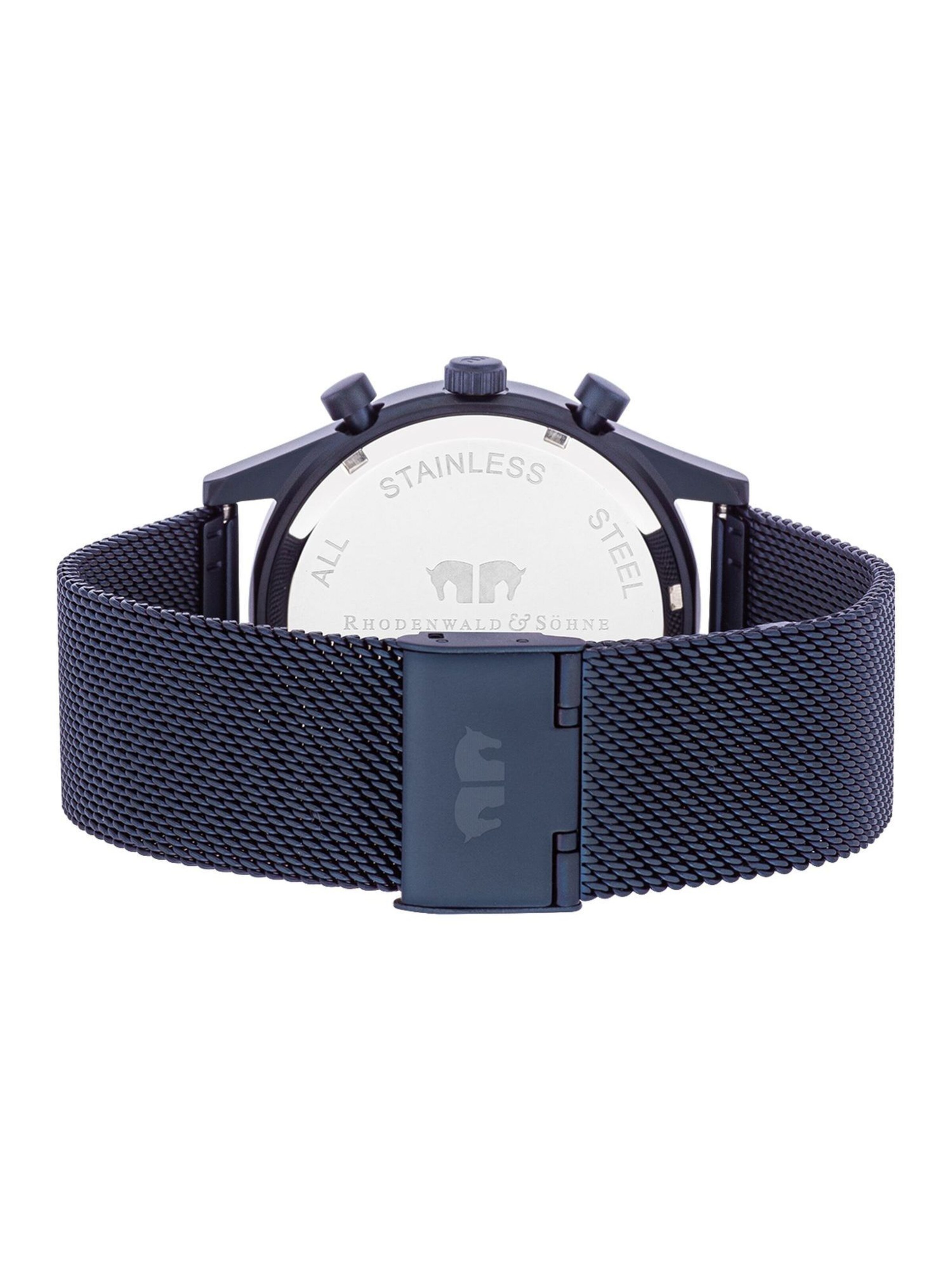 Rhodenwald & Söhne Analoog horloge in Blauw