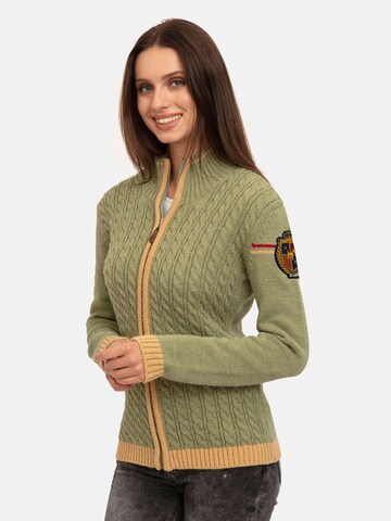 Williot Knit cardigan in Green