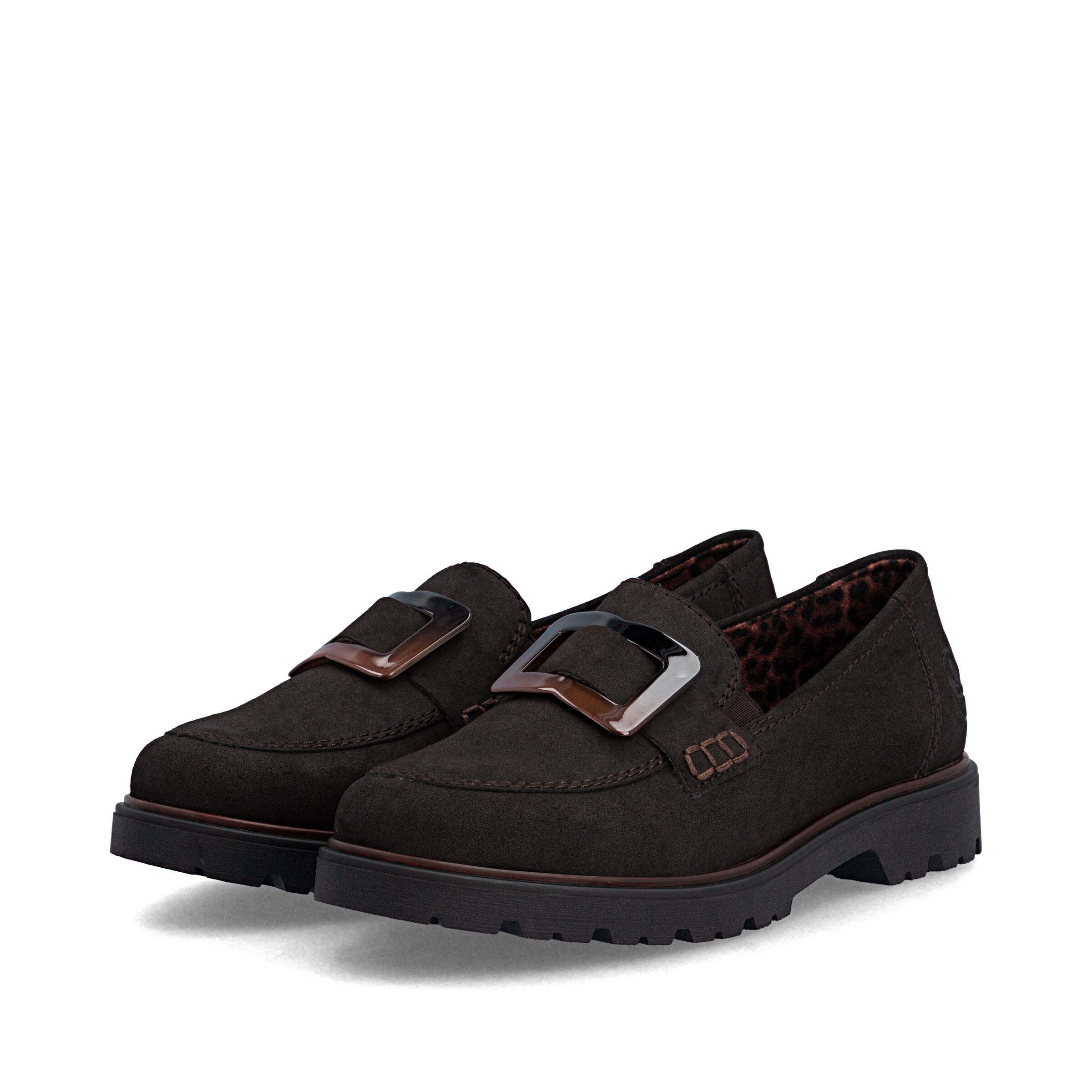 Chaussure basse Rieker en marron