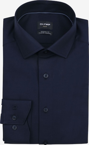 Coupe regular Chemise 'Luxor 24/Seven' OLYMP en bleu : devant