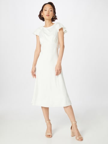 Adrianna Papell Dress in White: front