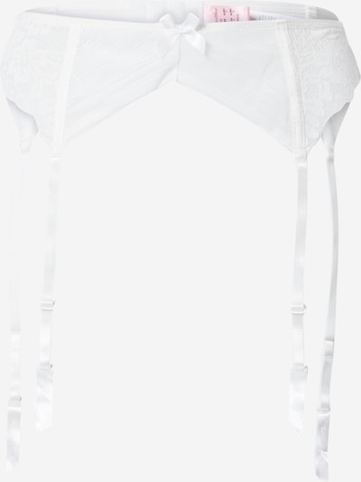 Hunkemöller Garters 'Catrin' in White, Item view