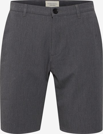 !Solid Slim fit Chino Pants in Grey: front
