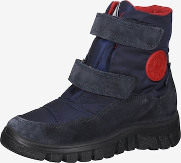 NATURINO Boots in Blue: front