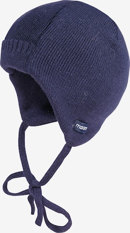 MAXIMO Beanie 'Chris' in Blue: front