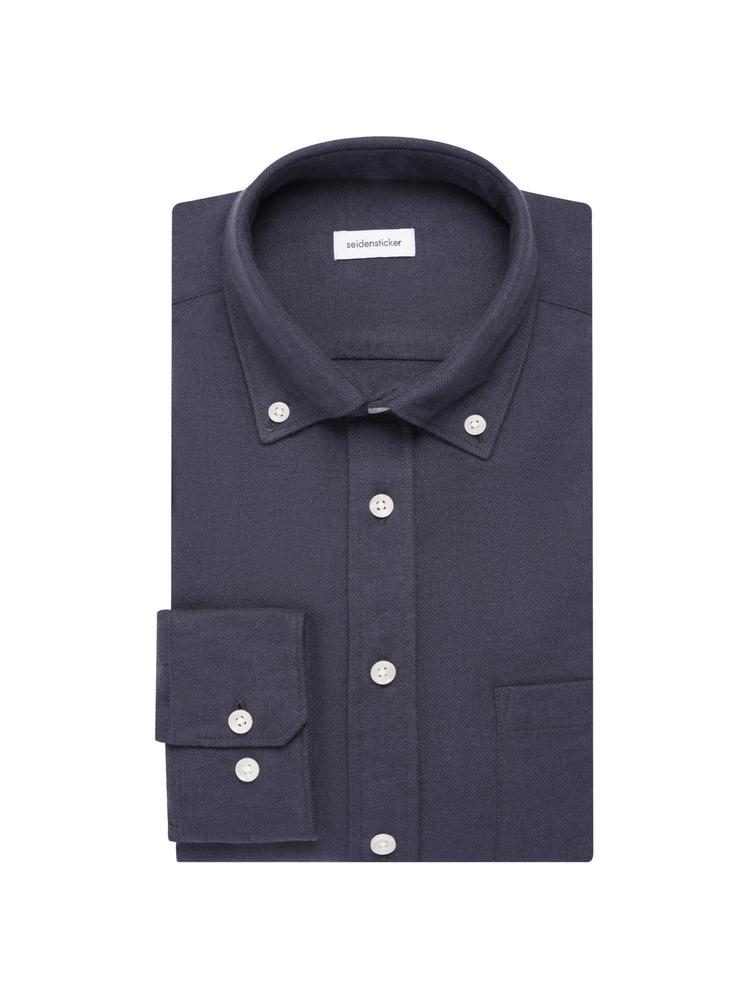 SEIDENSTICKER Regular Fit Hemd in Grau