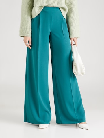 MAX&Co. Zvonové kalhoty Kalhoty se sklady v pase 'DAMINA' – zelená: přední strana
