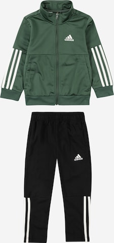 ADIDAS SPORTSWEAR Tracksuit '3-Stripes Team' in Green: front