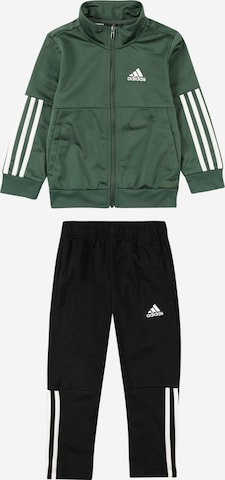 ADIDAS SPORTSWEAR Trainingspak '3-Stripes Team' in Groen: voorkant