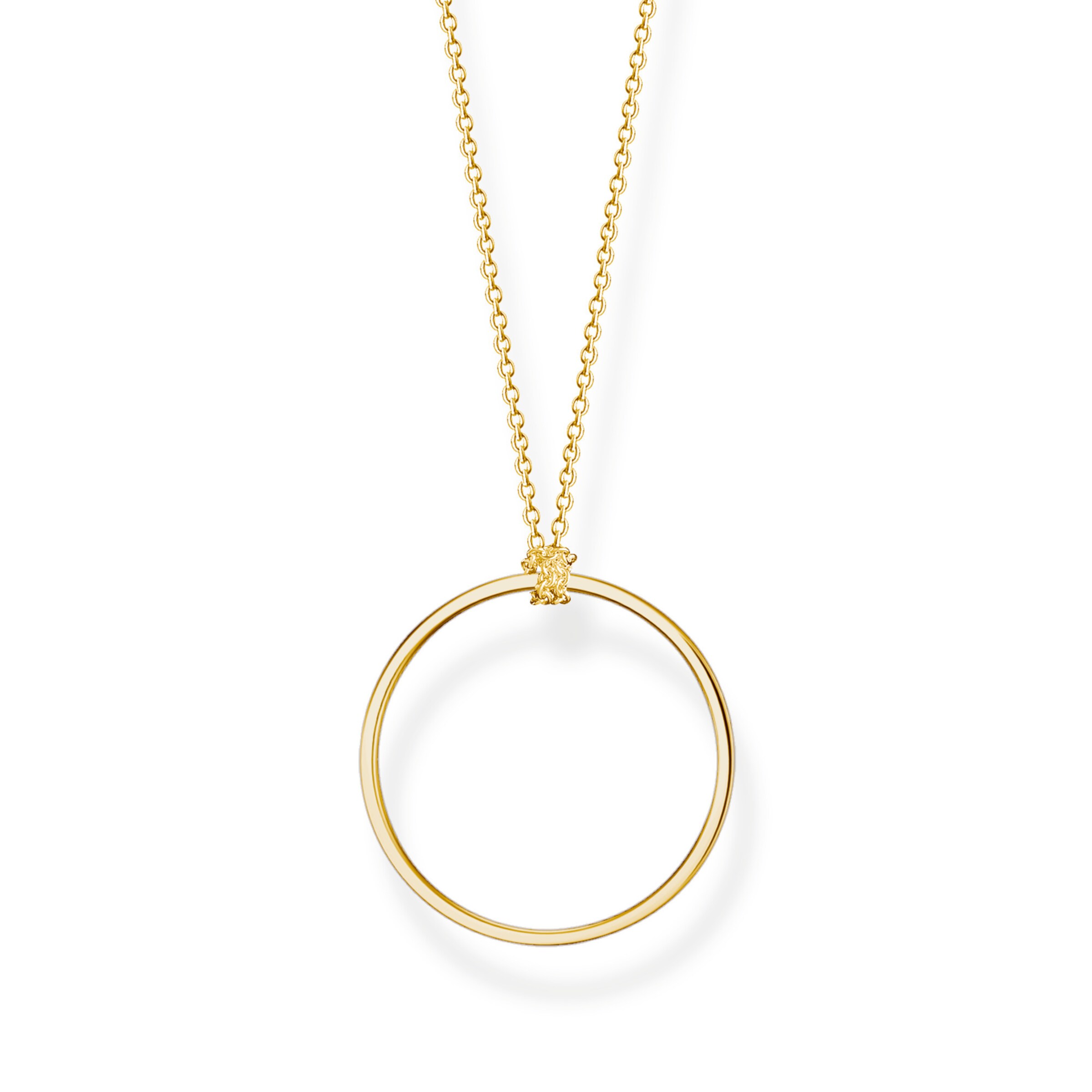 Thomas Sabo Ketting 'Kreis' in Goud