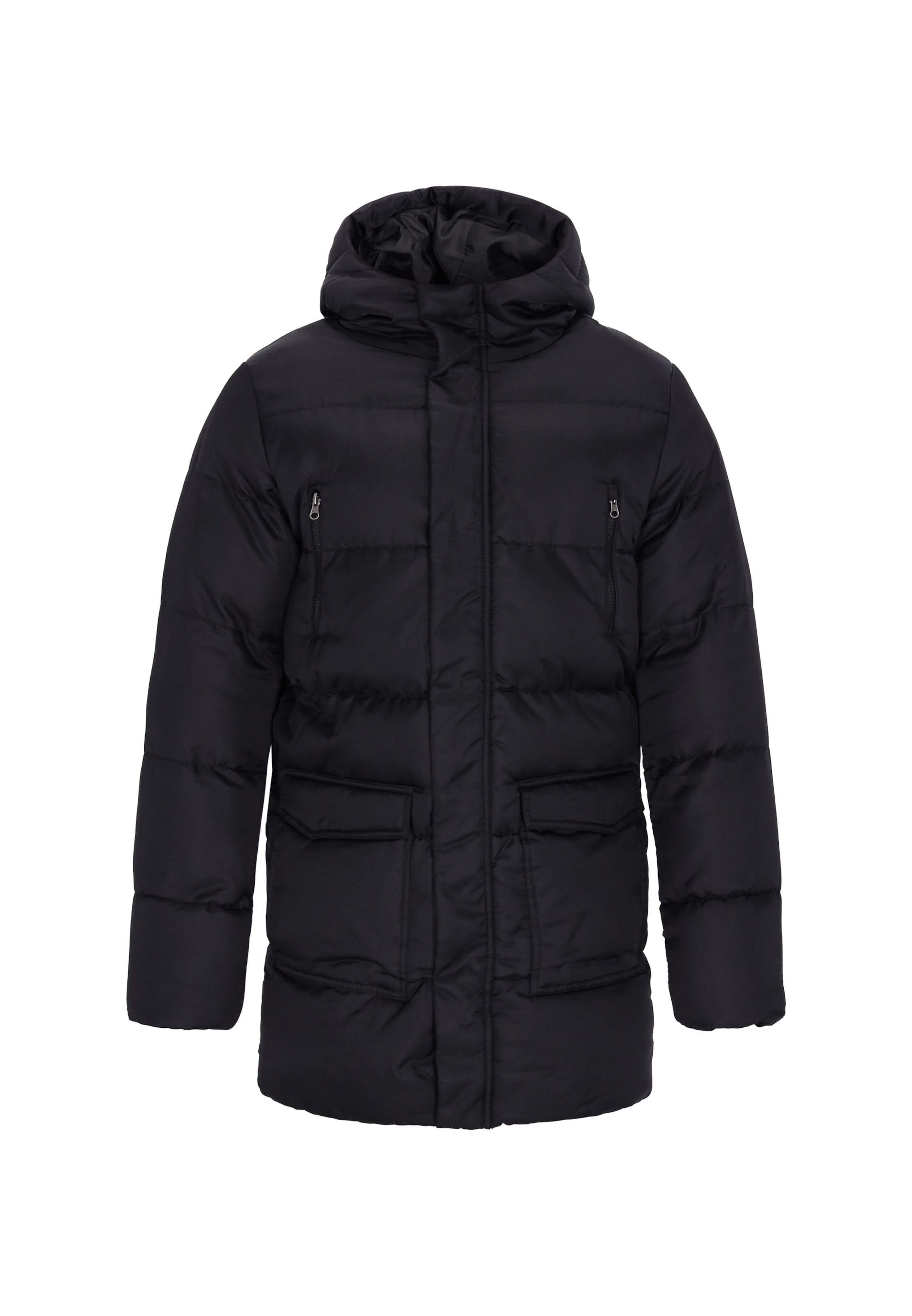 MO Winterjas in Zwart: voorkant