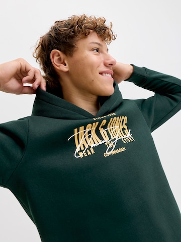 Jack & Jones Junior Majica 'JJAERO' | zelena barva