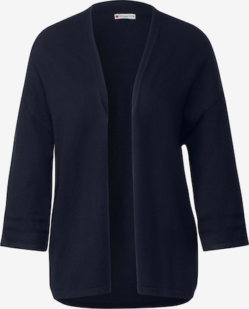 Cardigan STREET ONE en bleu : devant