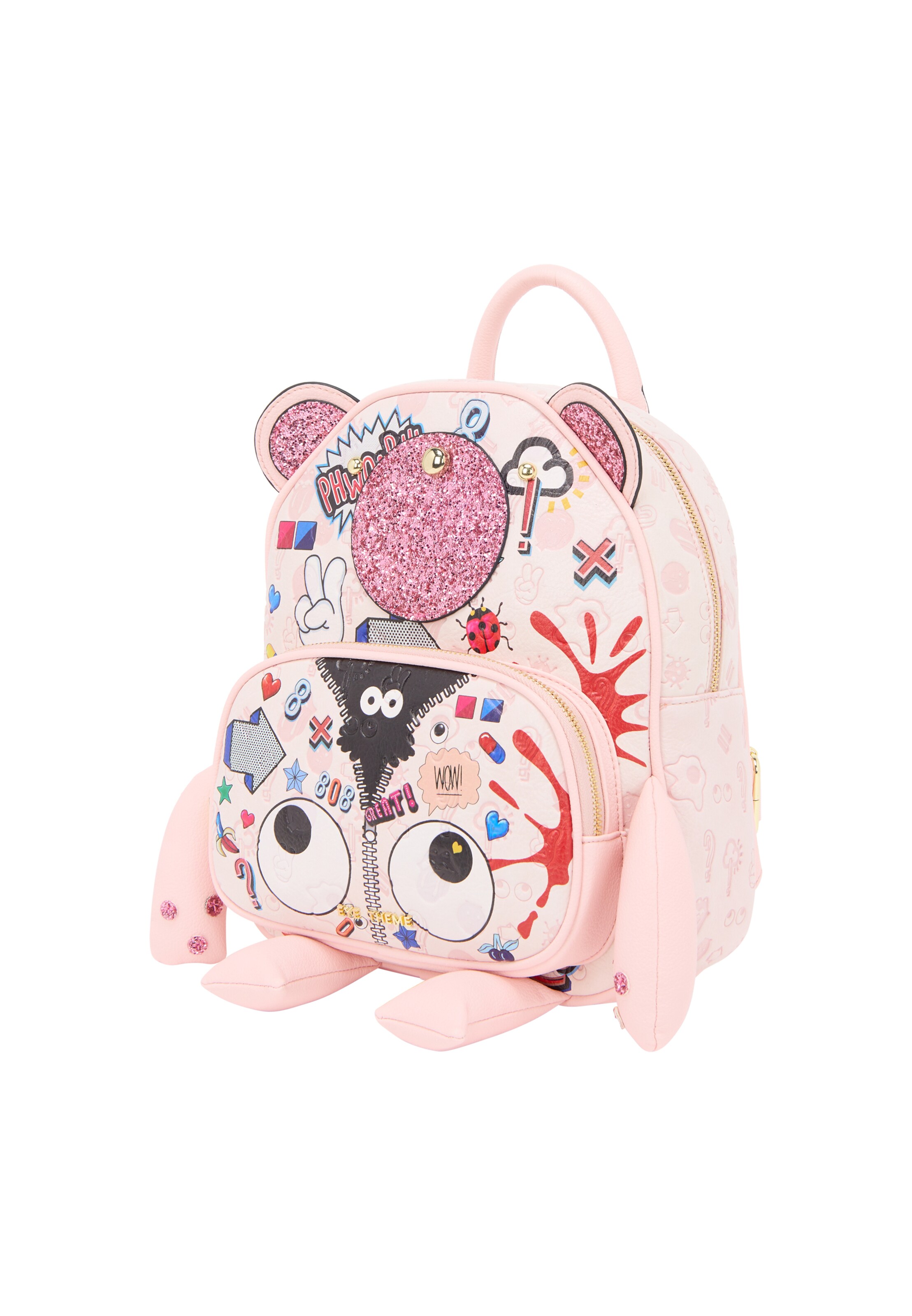 MYMO Batoh 'Pop Eyetheme' - Ružová
