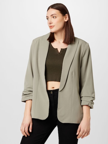 ABOUT YOU Curvy Blazers 'Naima' in Groen: voorkant