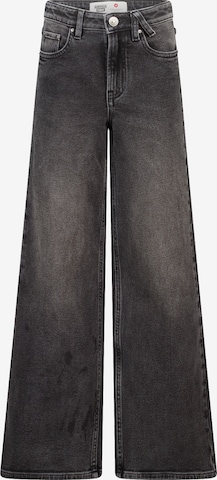 America Today Wide leg Jeans in Zwart: voorkant
