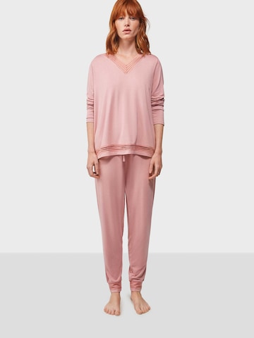 Gisela - Pijama ' SET ' en rosa: frente