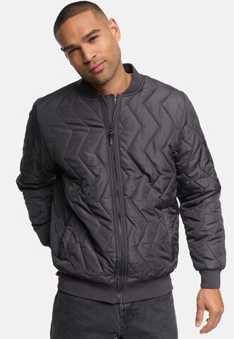 INDICODE JEANS Between-season jacket ' Gatlin ' in Grey: front