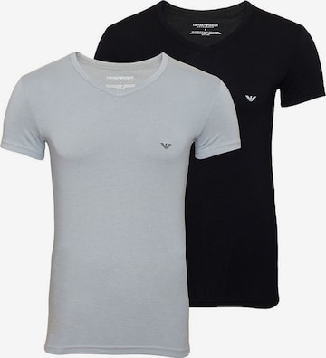 T-Shirt Emporio Armani en gris : devant