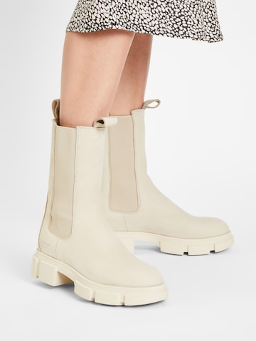 Copenhagen Chelsea Boots i beige: forside