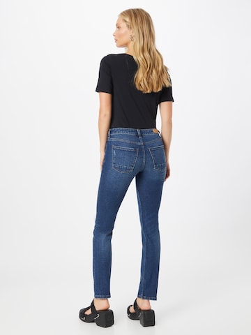 ESPRIT Slimfit Jeans i blå