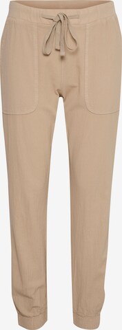 Kaffe Tapered Hose 'Naya' in Beige: predná strana