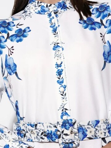 Abito camicia di MSN Collection in bianco