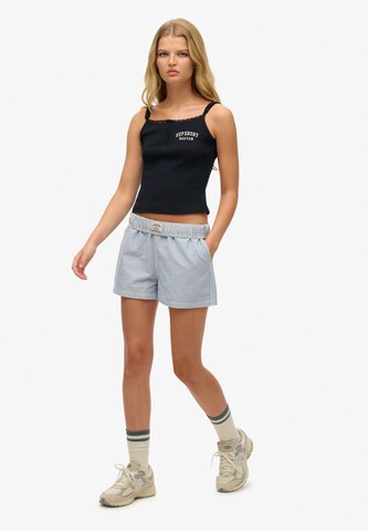 Regular Pantalon Superdry en blanc