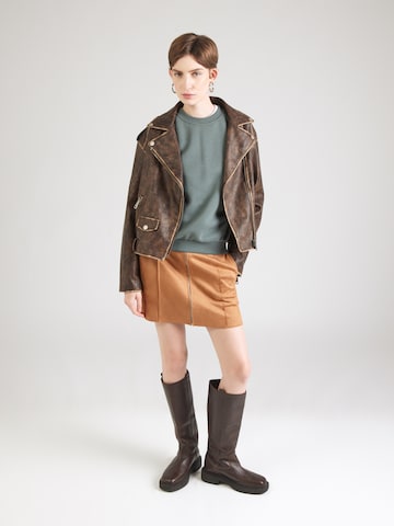 ABOUT YOU Sweatshirt 'Gitta' in Green