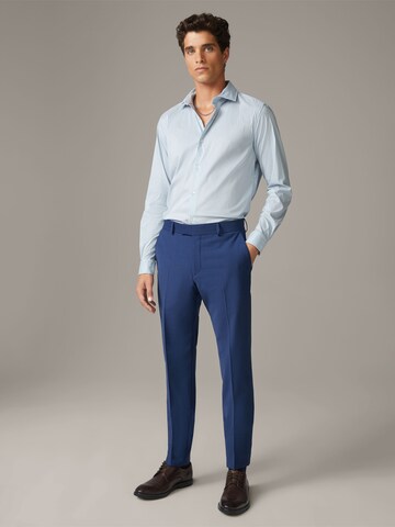 STRELLSON Slim Fit Hemd 'Stan' in Blau