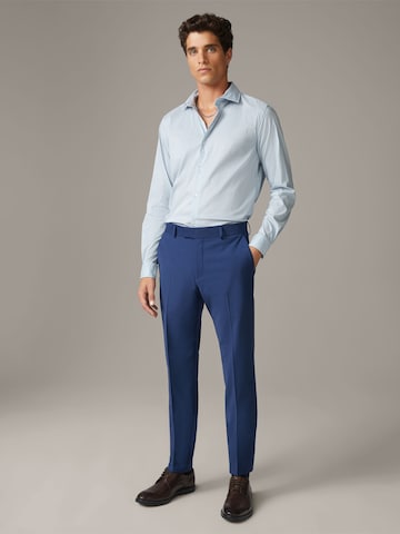 STRELLSON Slim Fit Hemd 'Stan' in Blau