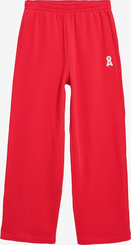 ARMEDANGELS Loose fit Trousers in Red: front