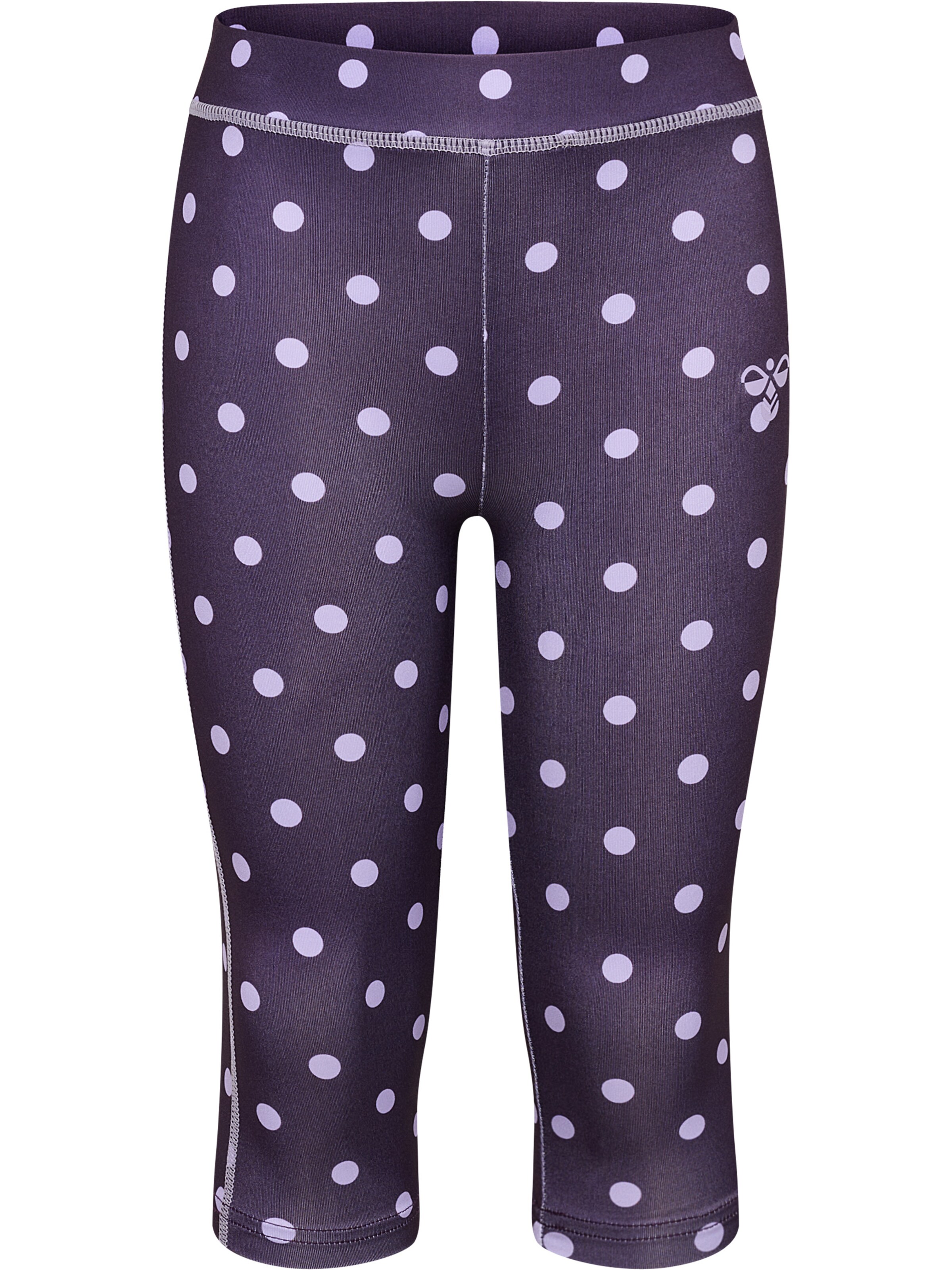 Hummel Skinny Sporthose in Lila: Vorderseite