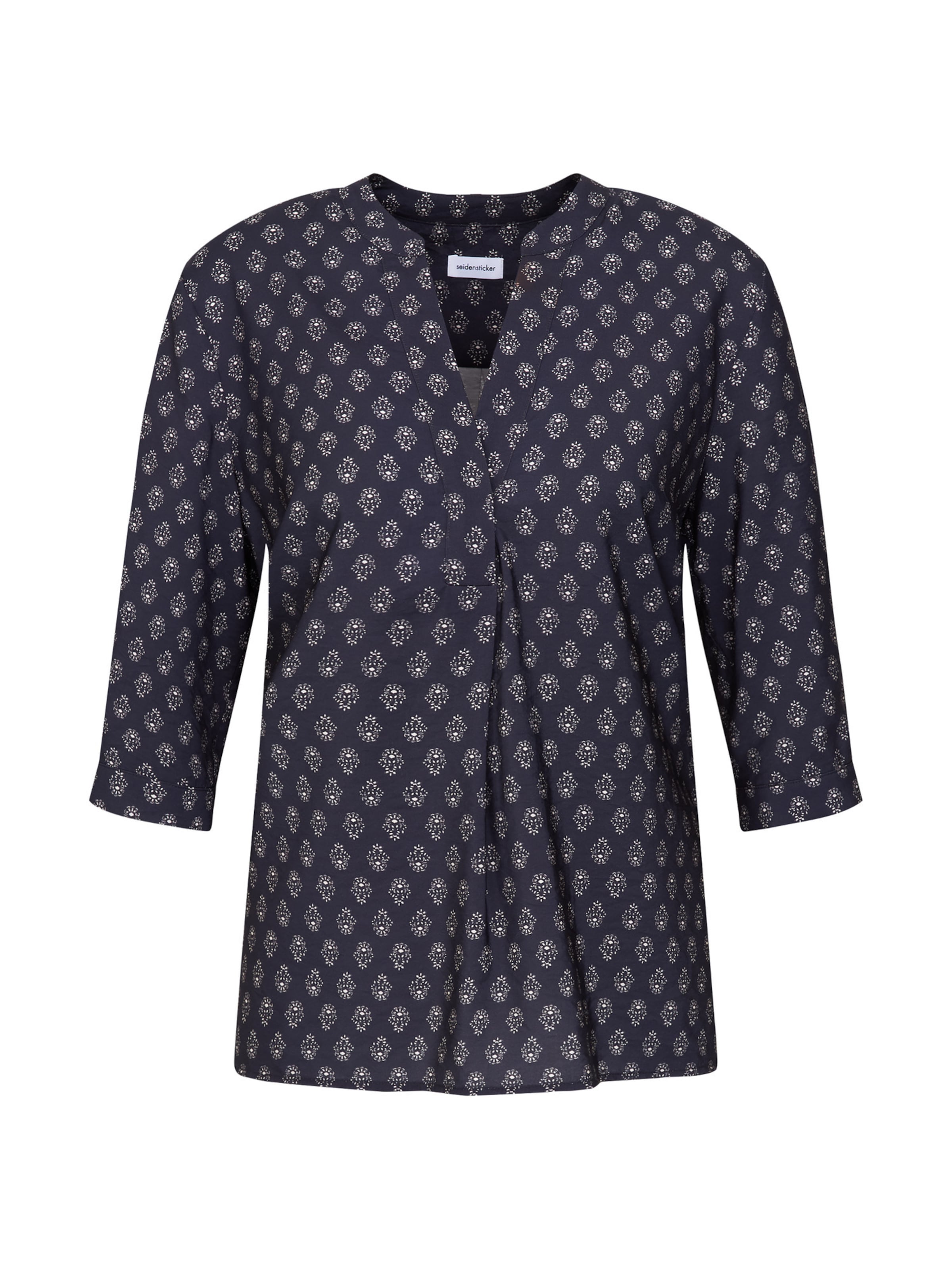 SEIDENSTICKER Bluse in Grau: Vorderseite