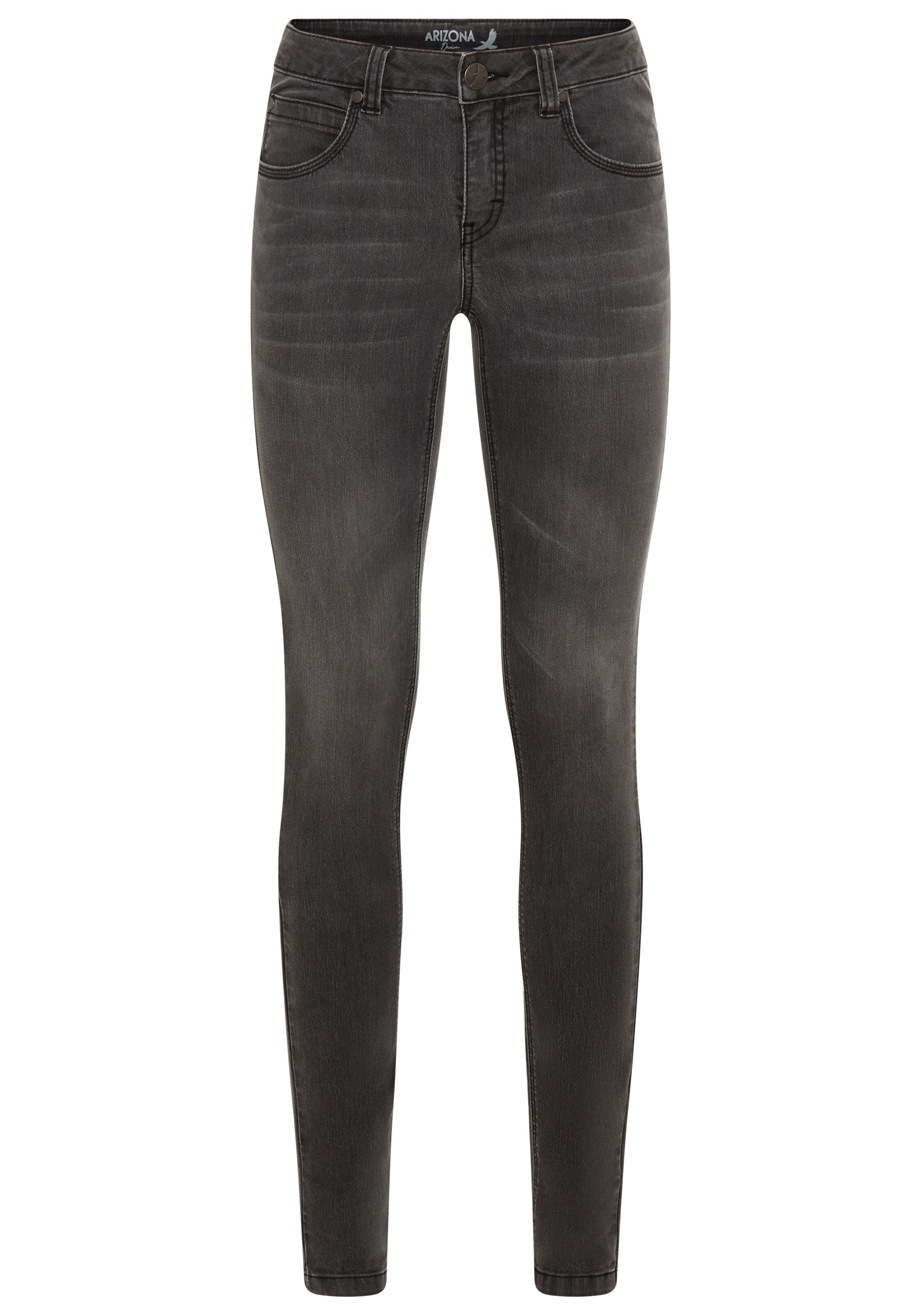 ARIZONA Skinny Jeans in Grey: front