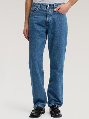 Trussardi - regular Vaquero en azul: frente