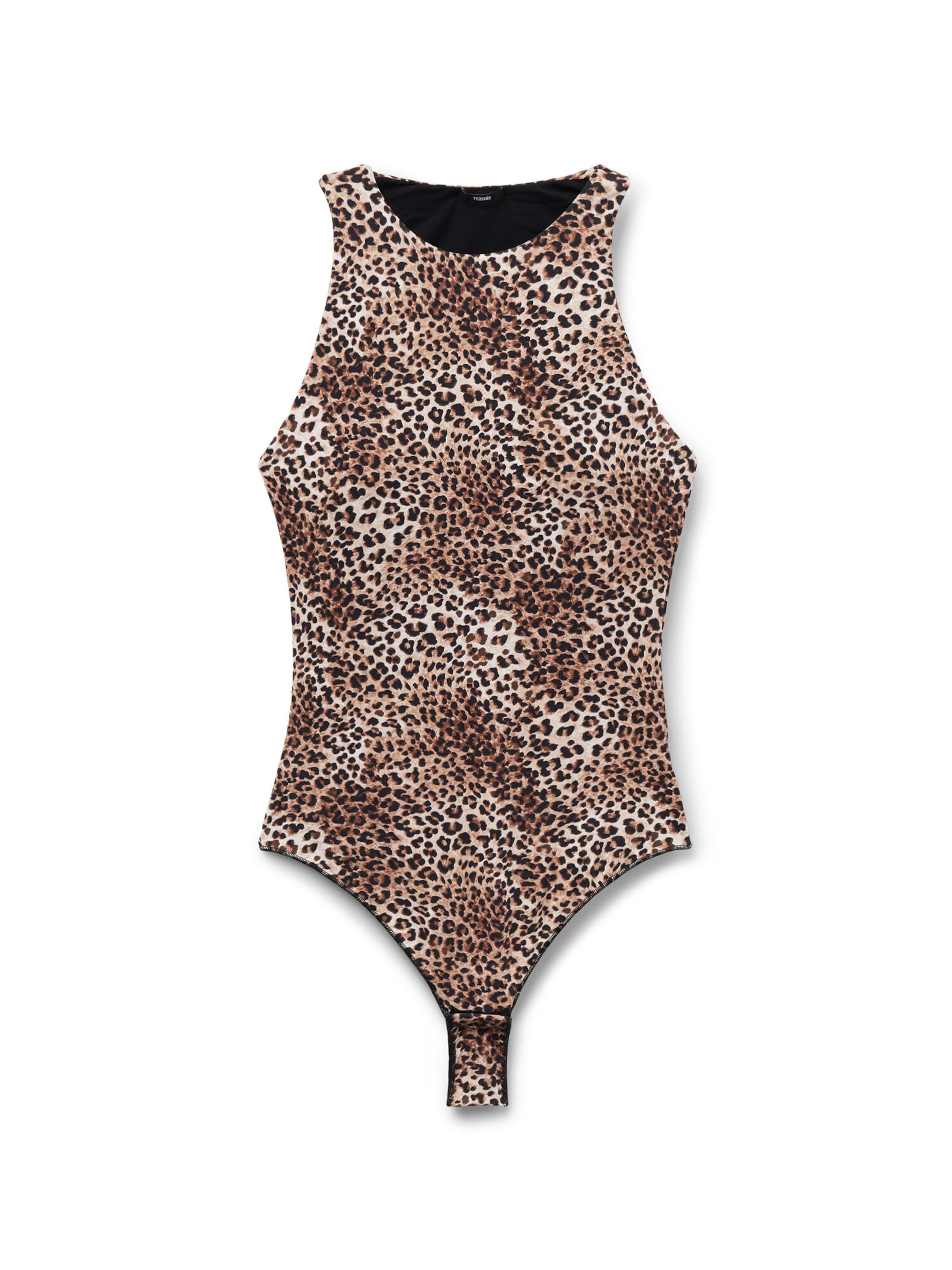 Tezenis Shirt Bodysuit in Brown: front