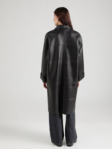 MEOTINE Between-seasons coat 'JOSEPH' in Black