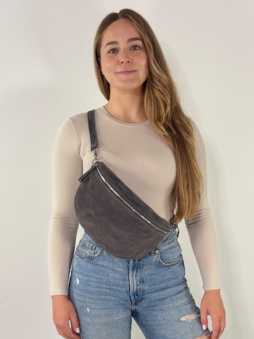 Sacs banane 'VALENTINA large' lePelou en gris