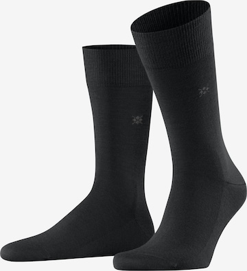 BURLINGTON Socken 'Leeds' in Schwarz: Vorderseite