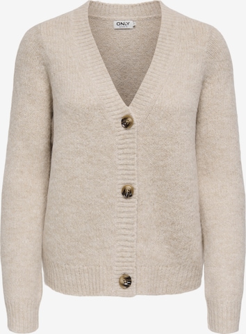 ONLY Strickjacke 'ONLZOEY' in Grau: Vorderseite