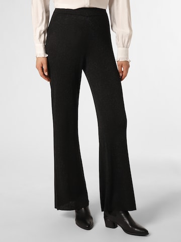 Ipuri Flared Pants in Black: front
