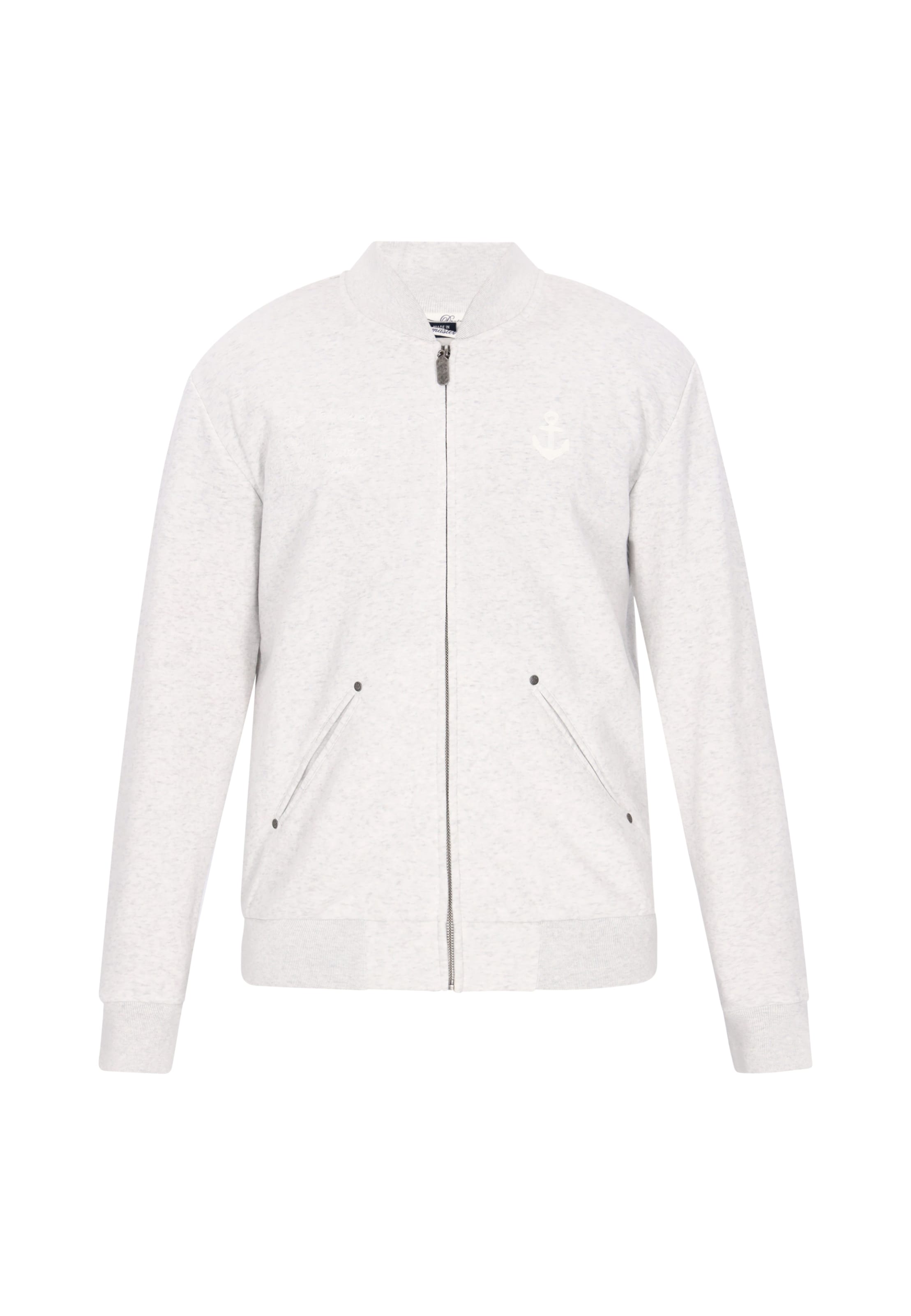 DreiMaster Vintage - Casaco em moletão em branco: frente