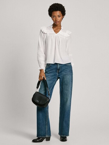 Pepe Jeans Blouse 'LORELY' in Wit