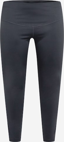 NIKE Skinny Sportsbukse i svart: forside