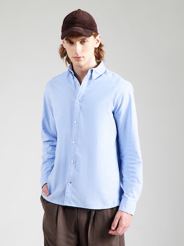 Regular fit Cămașă 'JJOXFORD' de la JACK & JONES pe albastru: față