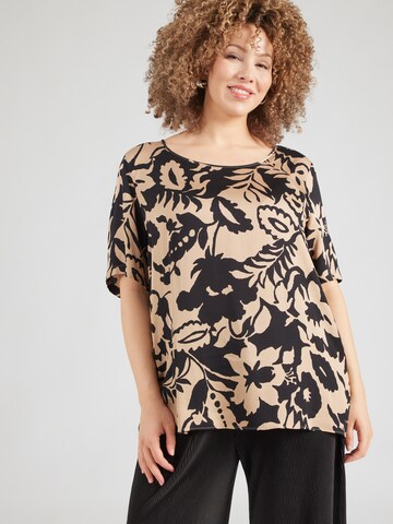 Persona by Marina Rinaldi Блузка 'PLACIDO' в Бежевый: спереди