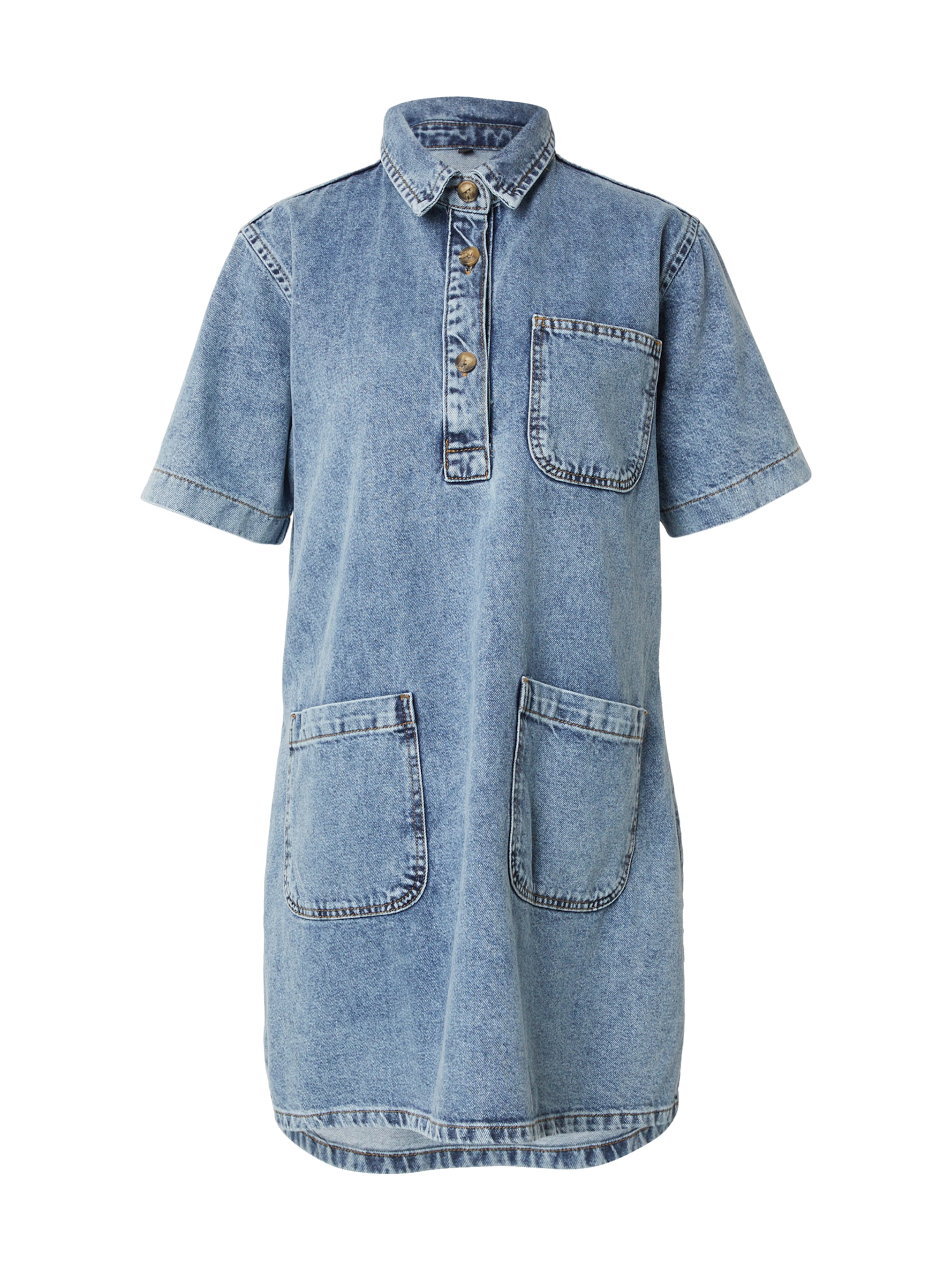 Trendyol Mekko värissä sininen: etupuoli