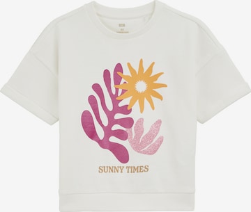 balta WE Fashion Megztinis be užsegimo: priekis